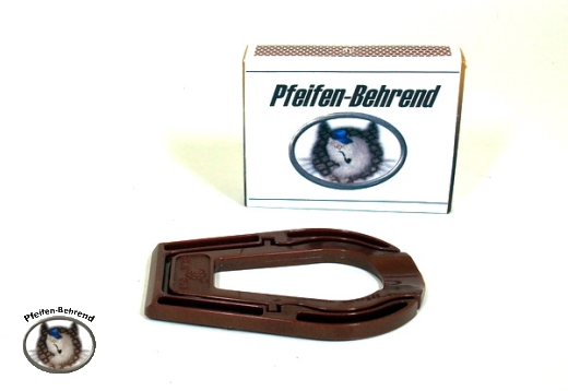 1er Klapp-Pfeifenständer aus Kunststoff braun