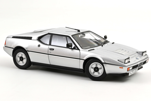 BMW M1 1980 Silbermetallic | Norev | 1:18