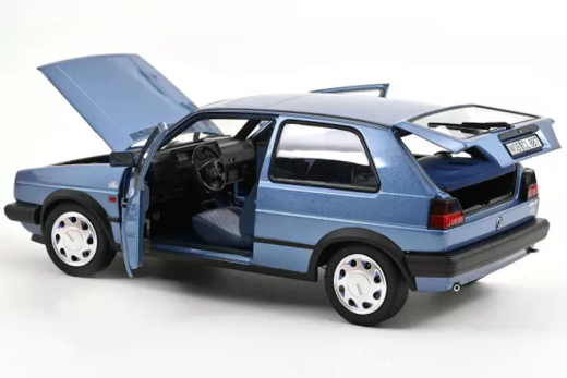 VW Golf 10 Million 1988 Starblau metallic | Norev | 1:18