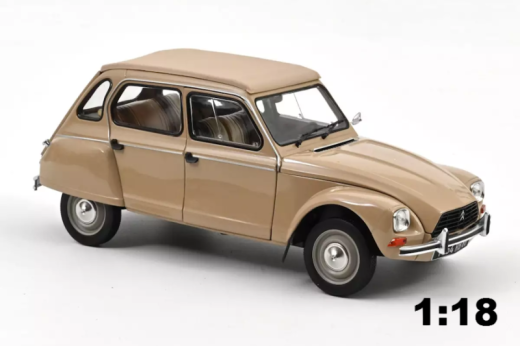 Citroën Dyane 6 1983 Colorado Beige | Norev | 1:18
