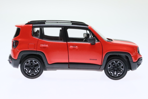 Jeep Renegade Trailhawk 2016 orange / schwarz | Welly | 1:24