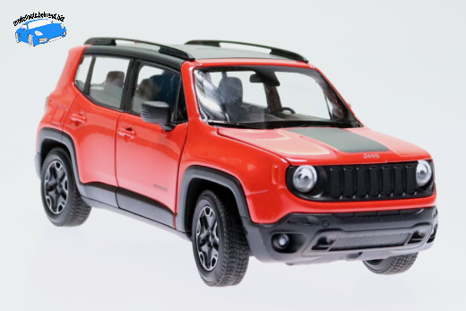 Jeep Renegade Trailhawk 2016 orange / schwarz | Welly | 1:24