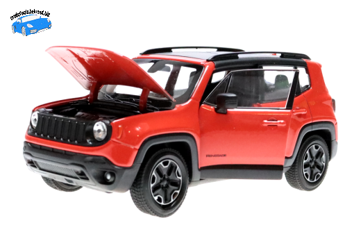 Jeep Renegade Trailhawk 2016 orange / schwarz | Welly | 1:24