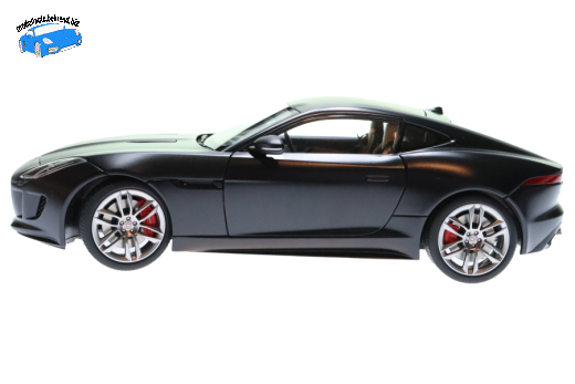 Jaguar F-Type R Coupe 2015 matt schwarz | Autoart | 1:18