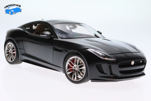 Jaguar F-Type R Coupe 2015 matt schwarz | Autoart | 1:18