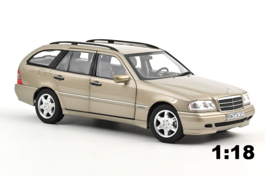 Mercedes-Benz C-Klasse T-Model 1997 rauchsilber| Norev | 1:18