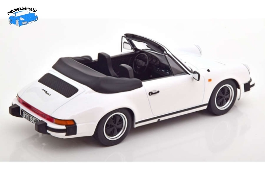 Porsche 911 SC Cabrio 1983 weiß | KK-Scale | 1:18