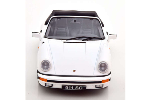 Porsche 911 SC Cabrio 1983 weiß | KK-Scale | 1:18