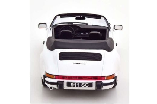 Porsche 911 SC Cabrio 1983 weiß | KK-Scale | 1:18