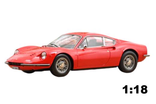Dino 246 GT 1968 Rot | Norev | 1:18