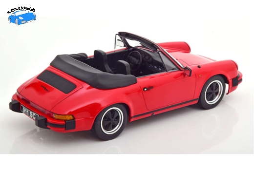 Porsche 911 SC Cabrio 1983 rot | KK-Scale | 1:18