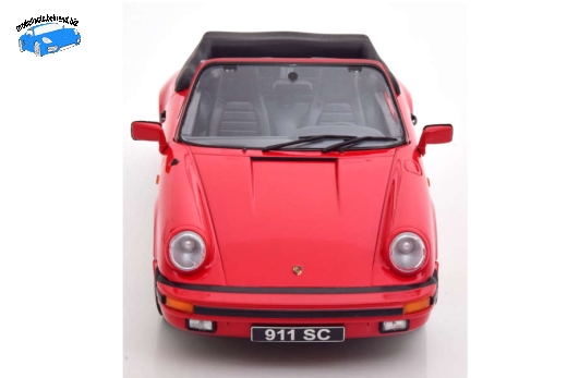 Porsche 911 SC Cabrio 1983 rot | KK-Scale | 1:18