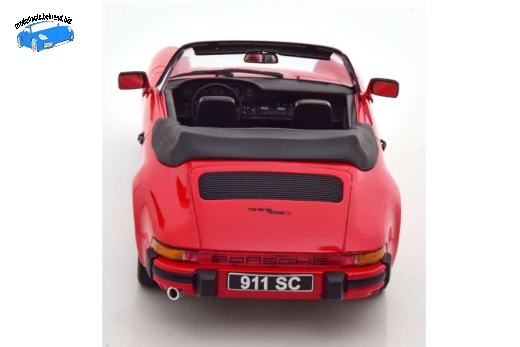 Porsche 911 SC Cabrio 1983 rot | KK-Scale | 1:18