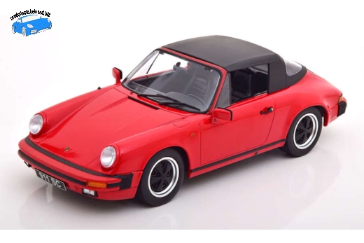 Porsche 911 SC Cabrio 1983 rot | KK-Scale | 1:18