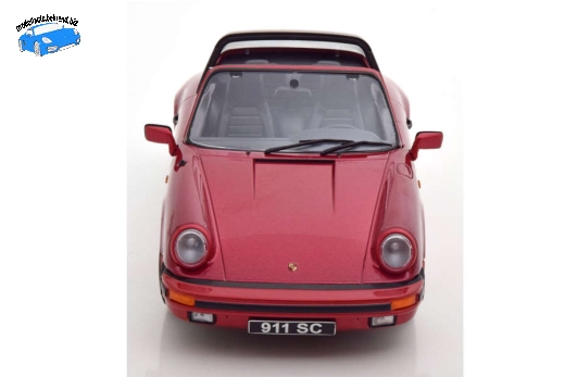 Porsche 911 SC Targa 1983 rotmetallic | KK-Scale | 1:18