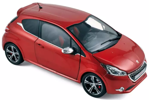 Peugeot 208 GTi 2013 Rubis Red | Norev | 1:18