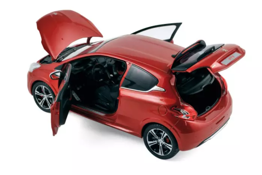 Peugeot 208 GTi 2013 Rubis Red | Norev | 1:18