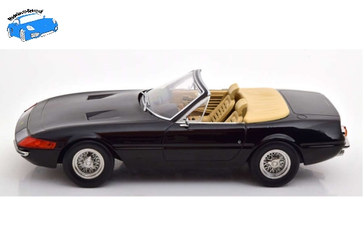 Ferrari 365 GTB Daytona Cabrio 1.Serie US-Version 1969 schwarz | KK-Scale | 1:18
