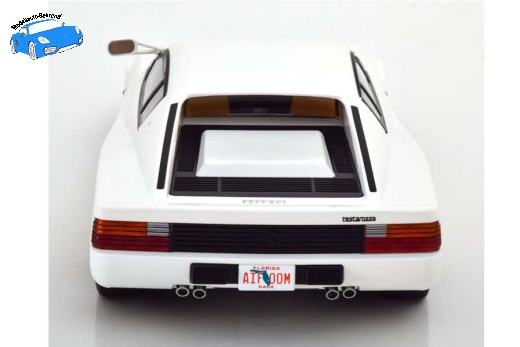 Ferrari Testarossa Monospecchio US-Version 1984 weiß | KK-Scale | 1:18