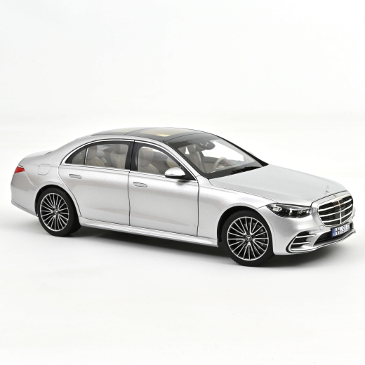 Mercedes-Benz S-Class AMG-Line 2021 Brillantsilber | Norev | 1:18
