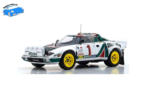 LANCIA STRATOS HF – RALLYE MONTE CARLO 1977 – WINNER MUNARI/MAIGA | Kyosho | 1:18