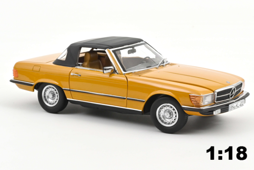 Mercedes-Benz 450 SL 1975 Cayenneorange | Norev | 1:18