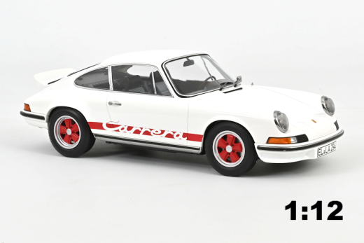 Porsche 911 Carrera RS 2.7 1973 Grand-Prix-Weiß/Rot | Norev | 1:12