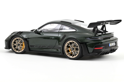 Porsche 911 GT3 RS 2022 Jetgrün metallic und Schwarz | Norev | 1:12