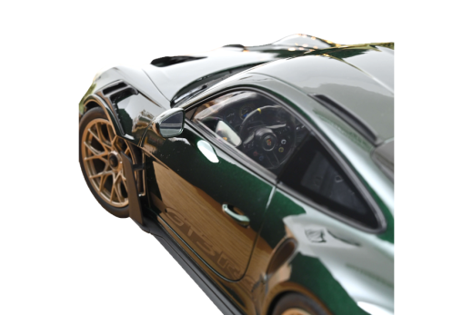 Porsche 911 GT3 RS 2022 Jetgrün metallic und Schwarz | Norev | 1:12