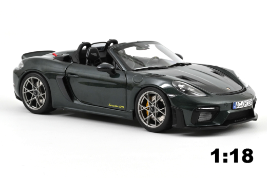 Porsche 718 Spyder RS mit Weissachpaket 2023 Tannengrün | Norev | 1:18