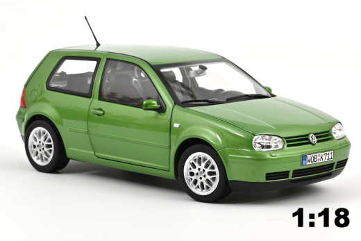 VW Golf GTI 1998 Cosmicgreen metallic | Norev | 1:18