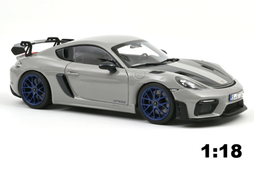 Porsche Cayman GT4 RS w/Weissach Pack 2023 kreide | Norev | 1:18