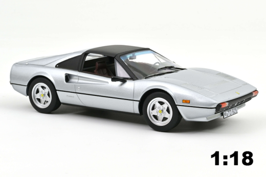 Ferrari 308 GTS 1982 Silver | Norev | 1:18