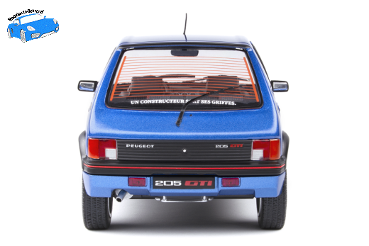 Peugeot 205 GTI blau | Solido | 1:18