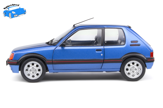 Peugeot 205 GTI blau | Solido | 1:18