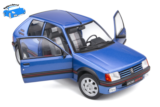Peugeot 205 GTI blau | Solido | 1:18