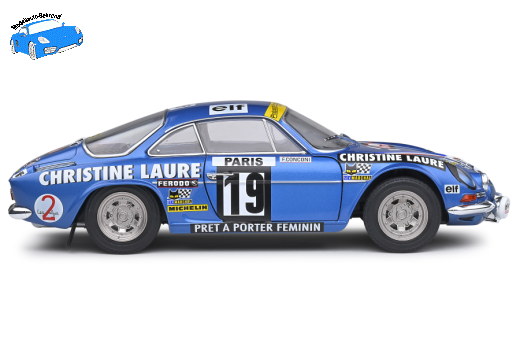 Alpine A110 1600 S #19 | Solido | 1:18