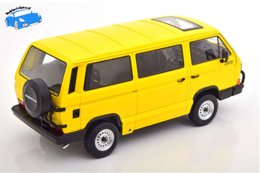 VW Bus T3 Syncro 1987 gelb | KK-Scale | 1:18