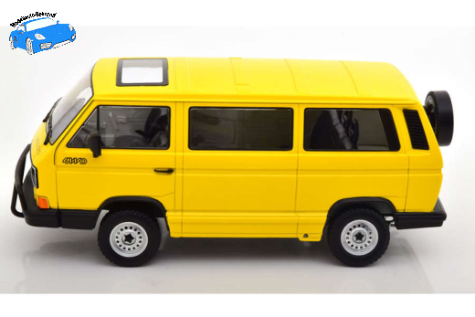 VW Bus T3 Syncro 1987 gelb | KK-Scale | 1:18