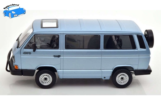 VW Bus T3 Syncro 1987 hellblau-metallic | KK-Scale | 1:18