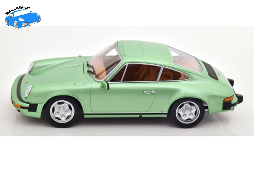 Porsche 911 SC Coupe 1978 hellgrün-metallic | KK-Scale | 1:18