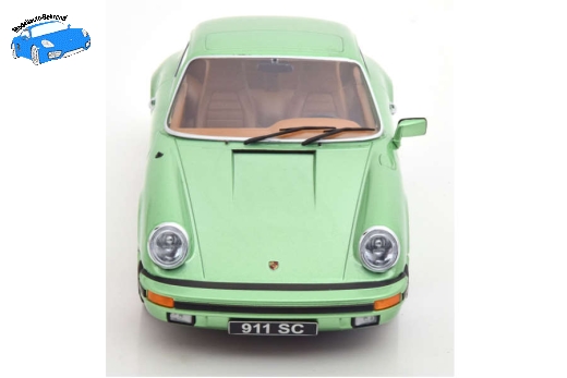 Porsche 911 SC Coupe 1978 hellgrün-metallic | KK-Scale | 1:18