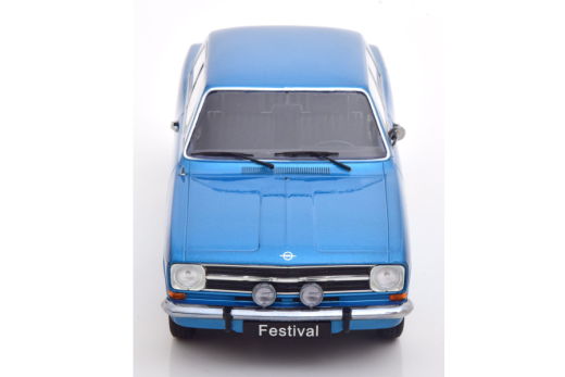 Opel Kadett B Festival 1973 blaumetallic | KK-Scale | 1:18