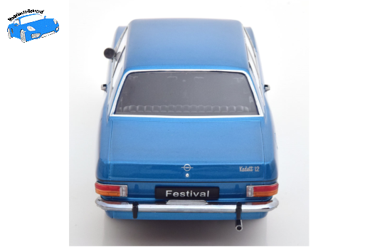 Opel Kadett B Festival 1973 blaumetallic | KK-Scale | 1:18