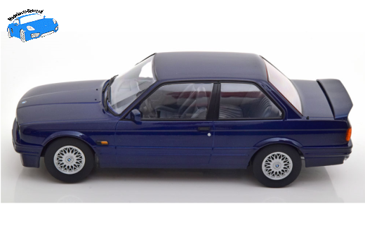 BMW 325i E30 M-Paket 2 1988 dunkelblau-metallic | KK-Scale | 1:18