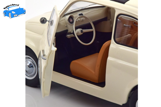 Fiat 500 1968 creme | KK-Scale | 1:12