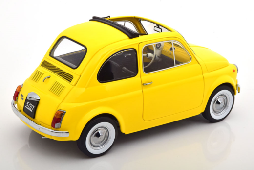 Fiat 500 1968 gelb | KK-Scale | 1:12