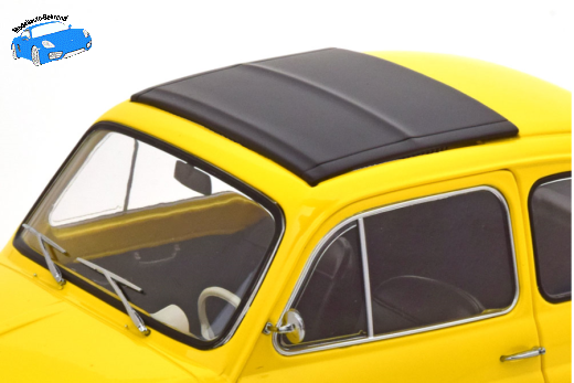 Fiat 500 1968 gelb | KK-Scale | 1:12