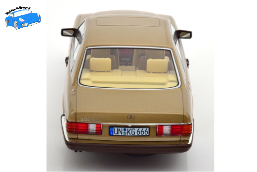 Mercedes 500 SEC C126 1987 goldmetallic | KK-Scale | 1:18