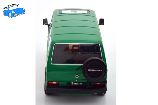 VW T3 Syncro Jagdwagen 1987 grün | KK-Scale | 1:18